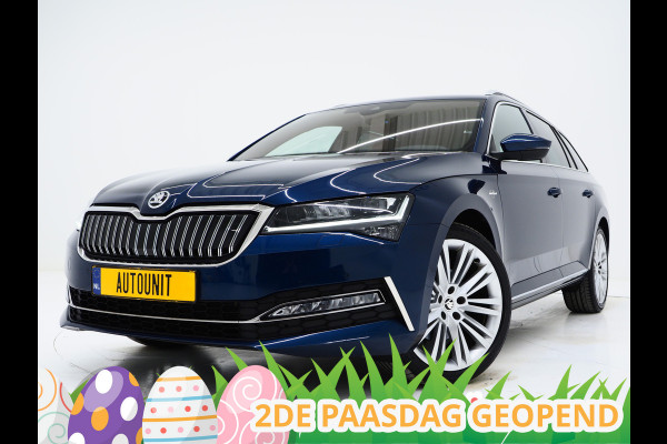 Škoda Superb Combi 1.4 TSI iV Laurin & Klement | Canton | Leder | Trekhaak | Memory | Virtual | Adaptive Cruise | Keyless | Carplay