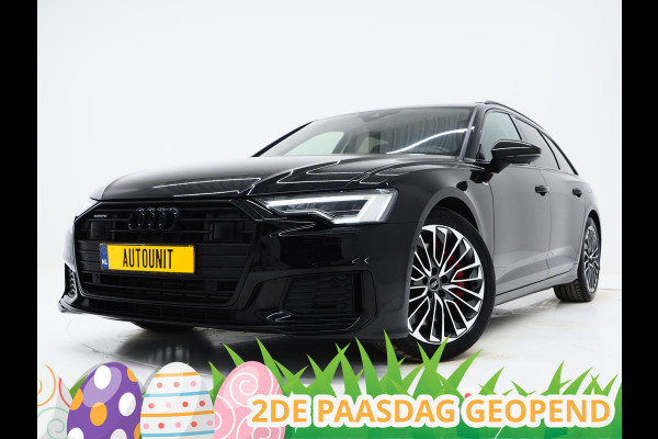 Audi A6 Avant 55 TFSI e quattro Competition Full Black | Panoramadak | Trekhaak | HUD | Adaptive Cruise | Camera | Carplay