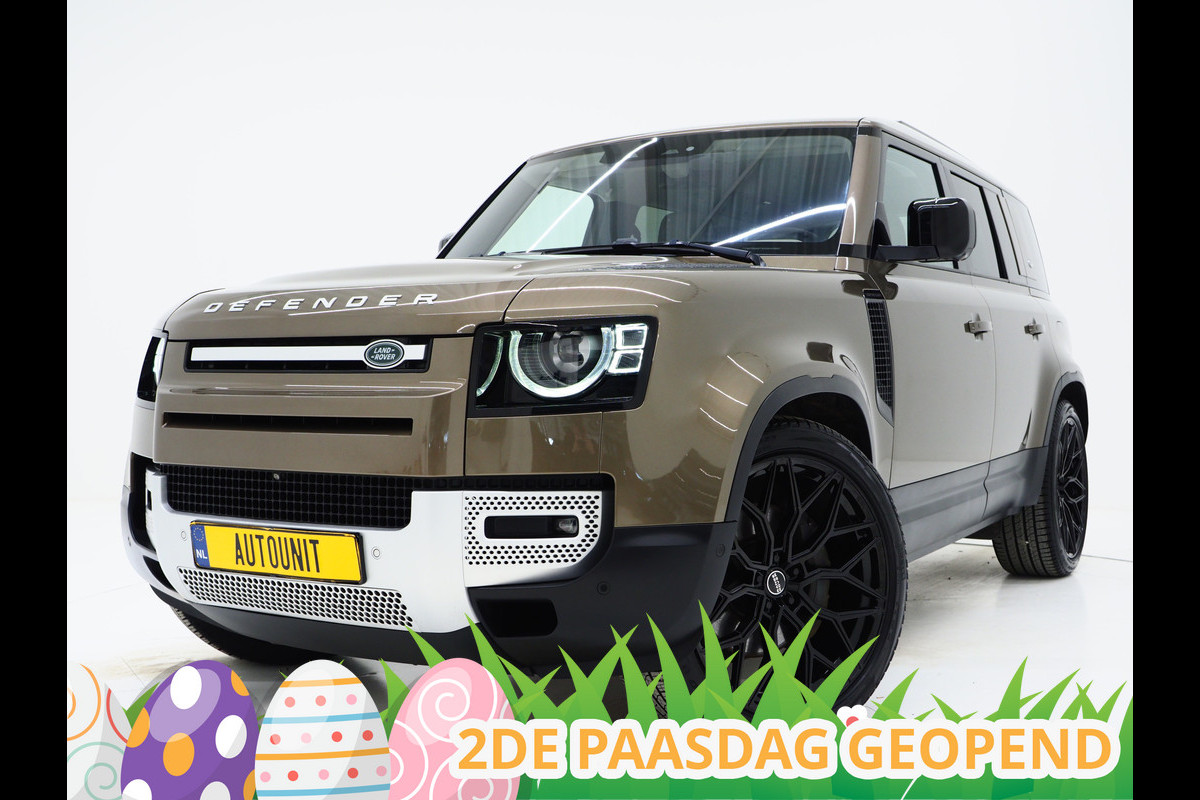 Land Rover Defender 110 2.0 P400e SE | PIVI Pro | Meridian | Keyless | 360 | Trekhaak | Memory | Leder | Dodehoek | Carplay