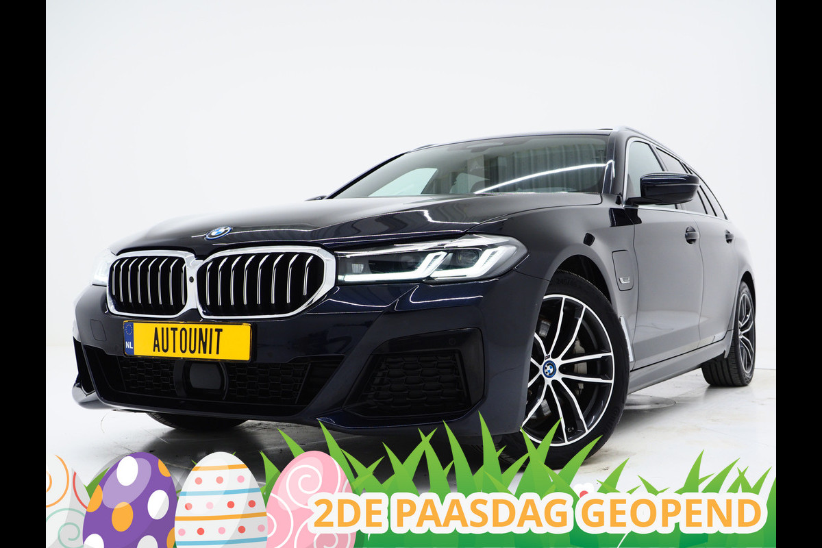 BMW 5 Serie Touring 530e xDrive M Sport | Panoramadak | Harman/Kardon | Leder | 360 | Adaptive Cruise | Trekhaak | Carplay