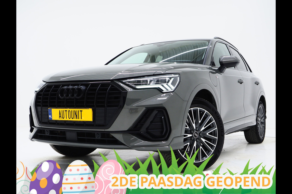 Audi Q3 45 TFSI e S-Line Edition Black | Panoramadak | Two Tone Leder | Sonos | Alcantara Design | Adaptive Cruise