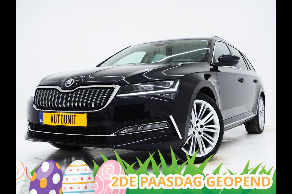 Škoda Superb Combi 1.4 TSI iV Laurin & Klement | Canton | Leder | Camera | Keyless | Adaptive Cruise | Virtual | Memory | Carplay