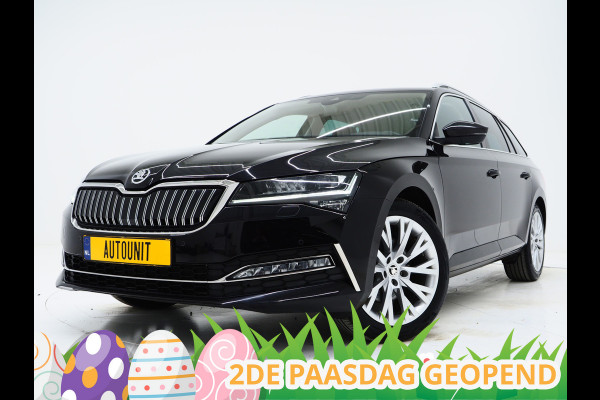 Škoda Superb Combi 1.4 TSI iV 218PK Style | Leder/Alcantara | Trekhaak | Massage | Camera | Adaptive Cruise | Keyless | Virtual | Memory | Carplay