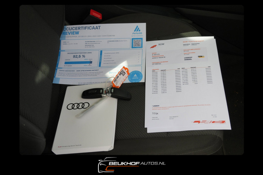 Audi e-tron 55 quattro edition 95 kWh Navi Cruise Soh 92.5%