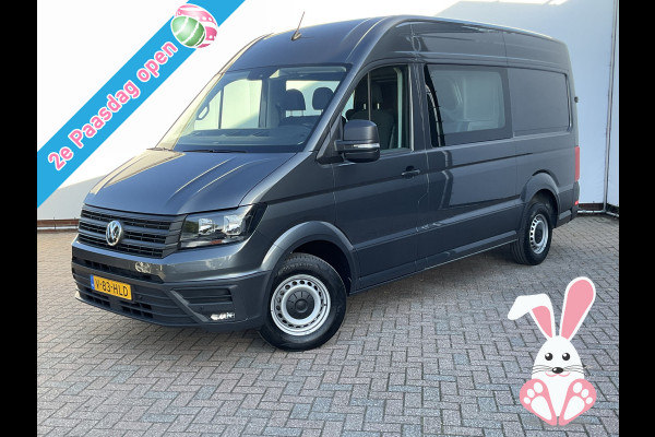 Volkswagen Crafter 6-Pers 30 2.0 TDI Dubbele Cabine L2H2 Comfortline Trekhaak Cam NL-Bus Voll.Onderhouden!