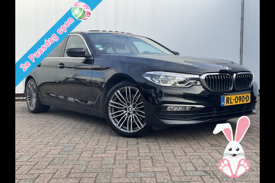 BMW 5 Serie 520D High Executive Pano.dak Leer Memory Stoelverw Led NL-Auto Volledig-OH!