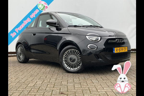 Fiat 500 Icon 42 kWh SOH 93% Carplay Cruise Clima Led Digitaal NL-Auto Voll.Onderhouden!