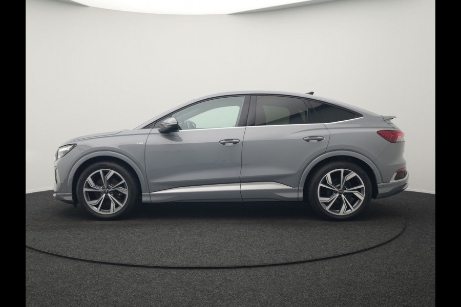 Audi Q4 e-tron Sportback 35 S edition 55 kWh 2 x S-Line INCL BTW | Adaptive Cruise | Camera | Sportstoelen Verwarmd | 20"L.M | Apple Carplay | Parkassist | Virtual | El. Achterklep |