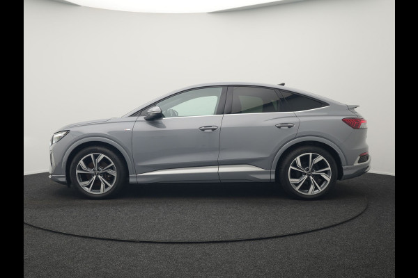 Audi Q4 e-tron Sportback 35 S edition 55 kWh 2 x S-Line INCL BTW | Adaptive Cruise | Camera | Sportstoelen Verwarmd | 20"L.M | Apple Carplay | Parkassist | Virtual | El. Achterklep |