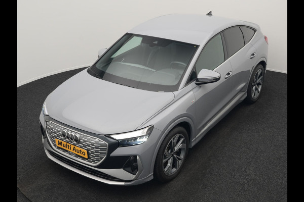 Audi Q4 e-tron Sportback 35 S edition 55 kWh 2 x S-Line INCL BTW | Adaptive Cruise | Camera | Sportstoelen Verwarmd | 20"L.M | Apple Carplay | Parkassist | Virtual | El. Achterklep |