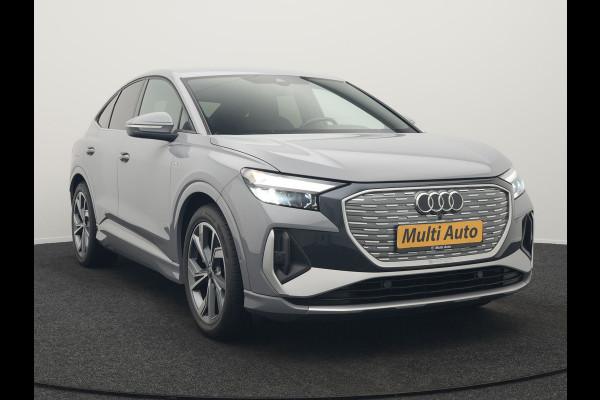 Audi Q4 e-tron Sportback 35 S edition 55 kWh 2 x S-Line INCL BTW | Adaptive Cruise | Camera | Sportstoelen Verwarmd | 20"L.M | Apple Carplay | Parkassist | Virtual | El. Achterklep |