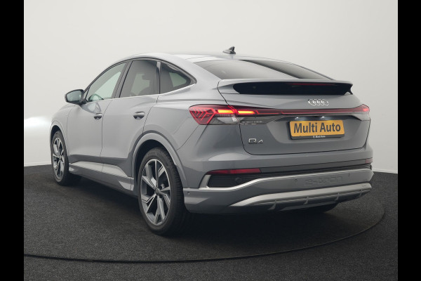 Audi Q4 e-tron Sportback 35 S edition 55 kWh 2 x S-Line INCL BTW | Adaptive Cruise | Camera | Sportstoelen Verwarmd | 20"L.M | Apple Carplay | Parkassist | Virtual | El. Achterklep |