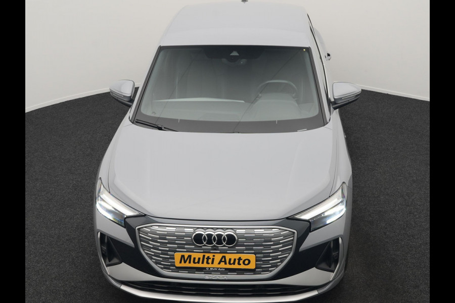 Audi Q4 e-tron Sportback 35 S edition 55 kWh 2 x S-Line INCL BTW | Adaptive Cruise | Camera | Sportstoelen Verwarmd | 20"L.M | Apple Carplay | Parkassist | Virtual | El. Achterklep |