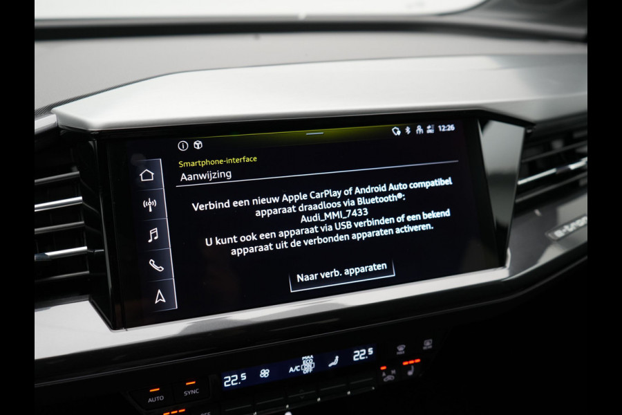Audi Q4 e-tron Sportback 35 S edition 55 kWh 2 x S-Line INCL BTW | Adaptive Cruise | Camera | Sportstoelen Verwarmd | 20"L.M | Apple Carplay | Parkassist | Virtual | El. Achterklep |