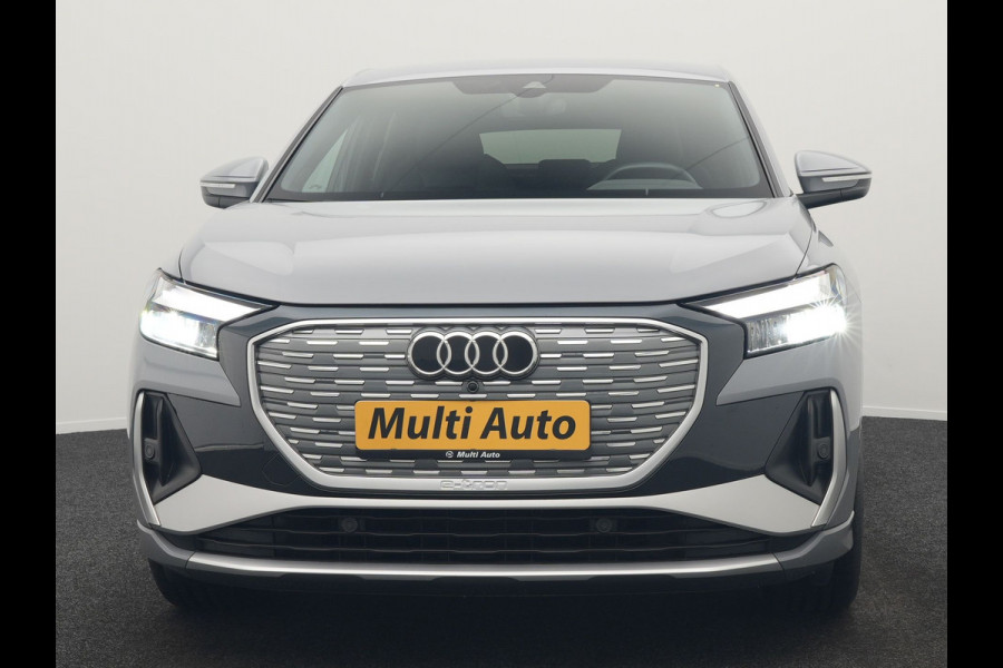Audi Q4 e-tron Sportback 35 S edition 55 kWh 2 x S-Line INCL BTW | Adaptive Cruise | Camera | Sportstoelen Verwarmd | 20"L.M | Apple Carplay | Parkassist | Virtual | El. Achterklep |