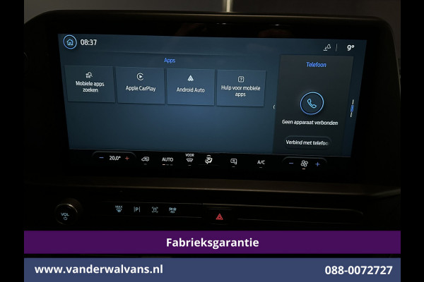 Ford Transit Custom 2.0 TDCI 111pk L1H1 Fabrieksgarantie Euro6 Airco | Camera | LED | Apple Carplay | Cruisecontrol Android Auto, Verwarmde voorruit, Parkeersensoren, Bijrijdersbank