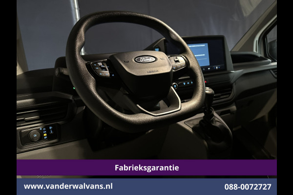 Ford Transit Custom 2.0 TDCI 111pk LH1 Fabrieksgarantie Euro6 Airco | Camera | LED | Apple Carplay | Cruisecontrol Android Auto, Verwarmde voorruit, Parkeersensoren, Bijrijdersbank