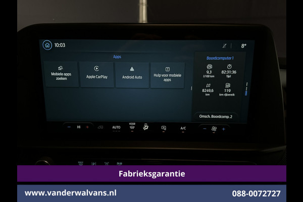 Ford Transit Custom 2.0 TDCI L1H1 Fabrieksgarantie Euro6 Airco | Camera | LED | Apple Carplay | Cruisecontrol Android Auto, Verwarmde voorruit, Parkeersensoren, Bijrijdersbank
