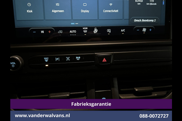 Ford Transit Custom 2.0 TDCI L1H1 Fabrieksgarantie Euro6 Airco | Camera | LED | Apple Carplay | Cruisecontrol Android Auto, Verwarmde voorruit, Parkeersensoren, Bijrijdersbank