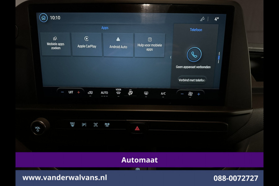 Ford Transit Custom 2.0 TDCI 136pk Automaat L1H1 Fabrieksgarantie Euro6 Airco | Camera | LED | Apple Carplay | Cruisecontrol Android Auto, Verwarmde voorruit, Parkeersensoren, Bijrijdersbank, 2740kg trekvermogen