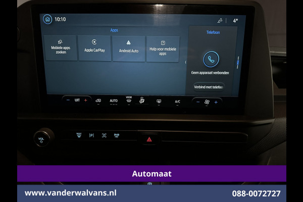 Ford Transit Custom 2.0 TDCI 136pk Automaat L1H1 Fabrieksgarantie Euro6 Airco | Camera | LED | Apple Carplay | Cruisecontrol Android Auto, Verwarmde voorruit, Parkeersensoren, Bijrijdersbank, 2740kg trekvermogen