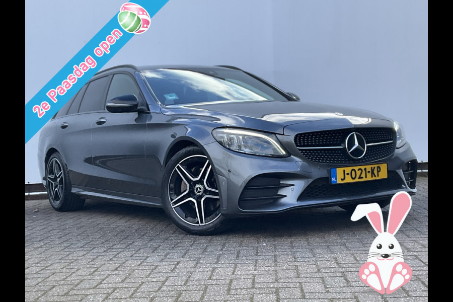 Mercedes-Benz C-Klasse 200 184pk Aut9 Solution + AMG 360°Cam Leder Carplay Business
