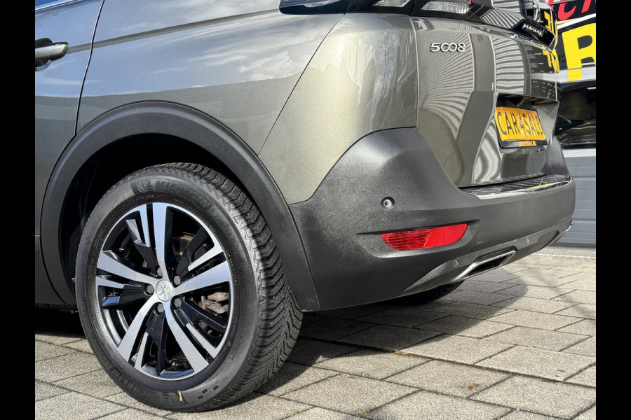 Peugeot 5008 1.2 PureTech GT-Line 7P - AUTOMAAT I Panorama dak I Navigatie / Apple CarPlay I 1/2 Leer I Sport pakket I Dealer ond.