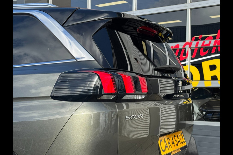 Peugeot 5008 1.2 PureTech GT-Line 7P - AUTOMAAT I Panorama dak I Navigatie / Apple CarPlay I 1/2 Leer I Sport pakket I Dealer ond.