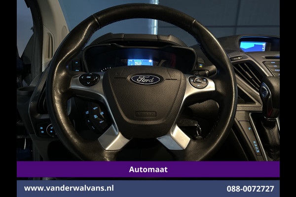 Ford Transit Custom 2.0 TDCI 131pk Automaat L1H1 Euro6 Airco | Camera | Navigatie | Cruisecontrol 2x Zijdeur, L&M velgen, Verwarmde voorruit, Parkeersensoren, Bijrijdersbank