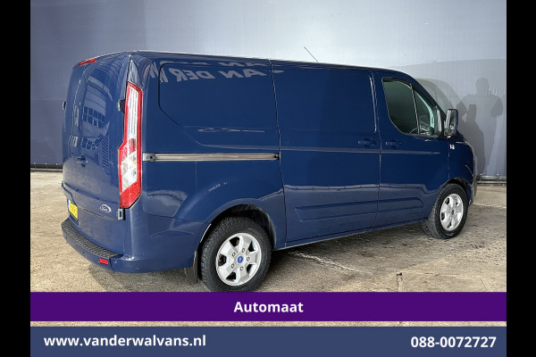 Ford Transit Custom 2.0 TDCI 131pk Automaat L1H1 Euro6 Airco | Camera | Navigatie | Cruisecontrol 2x Zijdeur, L&M velgen, Verwarmde voorruit, Parkeersensoren, Bijrijdersbank