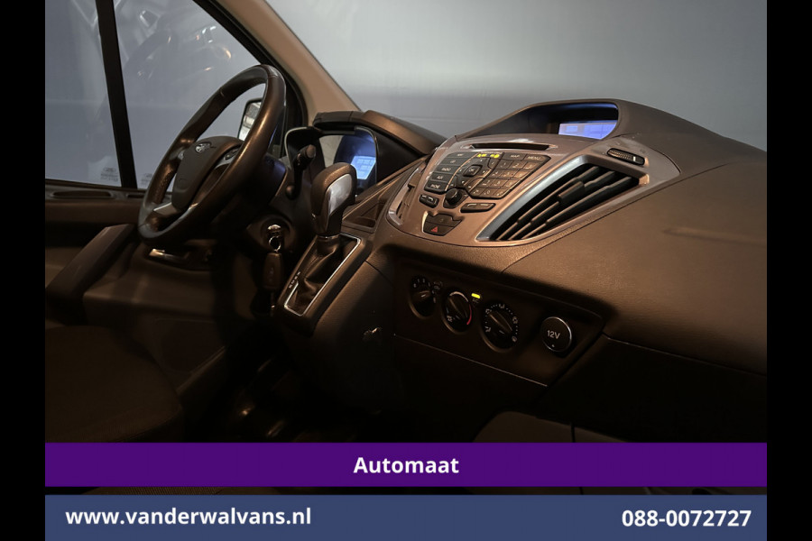 Ford Transit Custom 2.0 TDCI 131pk Automaat L1H1 Euro6 Airco | Camera | Navigatie | Cruisecontrol 2x Zijdeur, L&M velgen, Verwarmde voorruit, Parkeersensoren, Bijrijdersbank