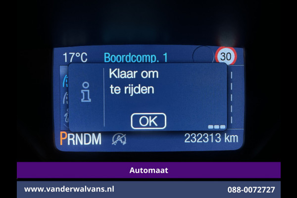 Ford Transit Custom 2.0 TDCI 131pk Automaat L1H1 Euro6 Airco | Camera | Navigatie | Cruisecontrol 2x Zijdeur, L&M velgen, Verwarmde voorruit, Parkeersensoren, Bijrijdersbank