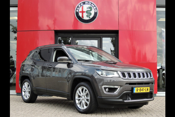 Jeep Compass 1.3T Limited Automaat 150PK | Clima | Xenon | Navi | Keyless | Licht/regen sensor | All-season banden
