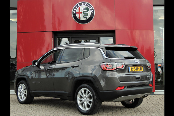 Jeep Compass 1.3T Limited Automaat 150PK | Clima | Xenon | Navi | Keyless | Licht/regen sensor | All-season banden
