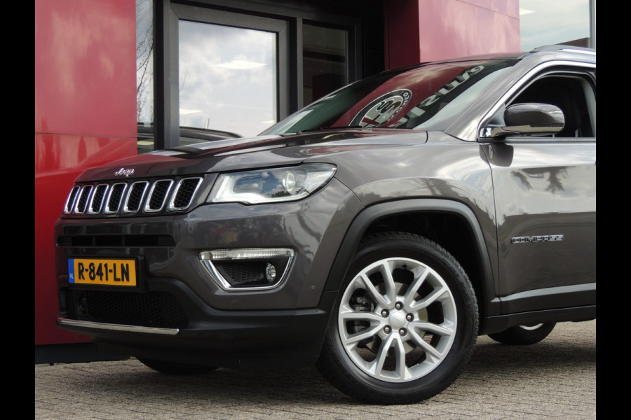 Jeep Compass 1.3T Limited Automaat 150PK | Clima | Xenon | Navi | Keyless | Licht/regen sensor | All-season banden