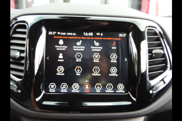 Jeep Compass 1.3T Limited Automaat 150PK | Clima | Xenon | Navi | Keyless | Licht/regen sensor | All-season banden