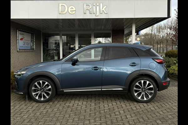Mazda CX-3 2.0 SkyActiv-G 120 GT-M | Full Option | Leather Pack, Navi, Camera, ACC, Stoel+Stuurverw. | Zeer goed onderhouden!|