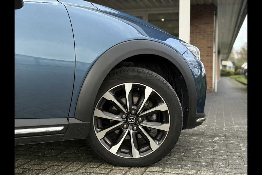 Mazda CX-3 2.0 SkyActiv-G 120 GT-M | Full Option | Leather Pack, Navi, Camera, ACC, Stoel+Stuurverw. | Zeer goed onderhouden!|
