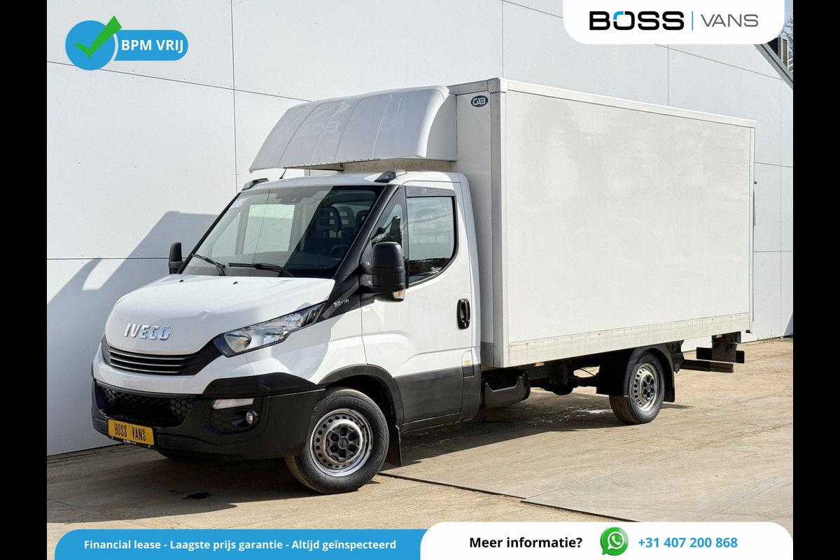 Iveco Daily 35S14 2.3 Automaat Laadklep Climate Control Standkachel Koffer Bakwagen Meubelbak