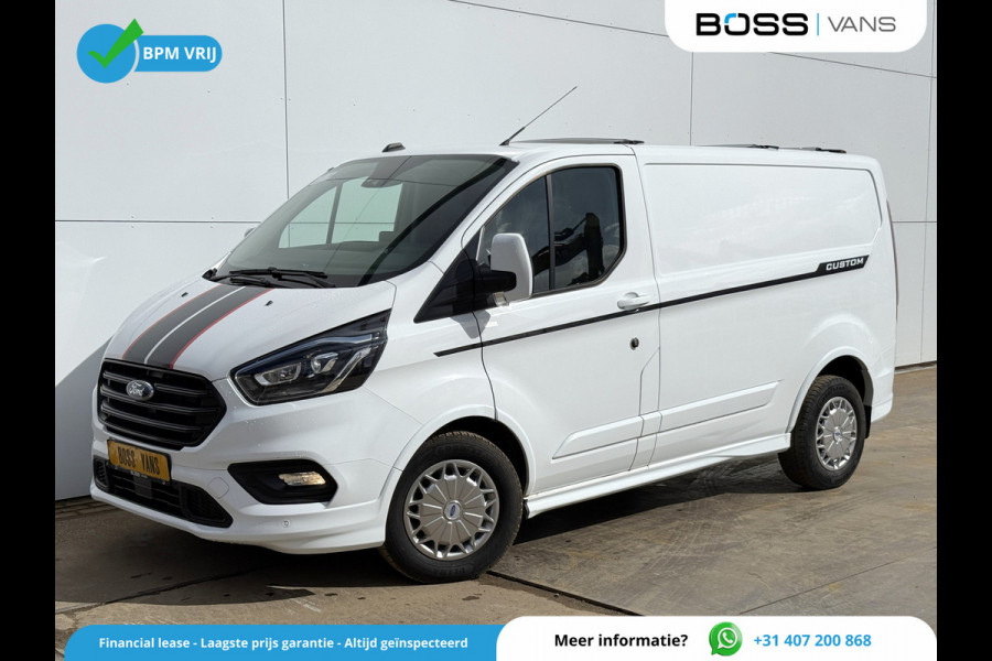 Ford Transit Custom Sport 290 2.0 TDI 185PK Automaat L1H1 Elektrisch Verstelbare Leren Stoelen Adaptieve Cruise Control Airco Trekhaak Stoelverwarming