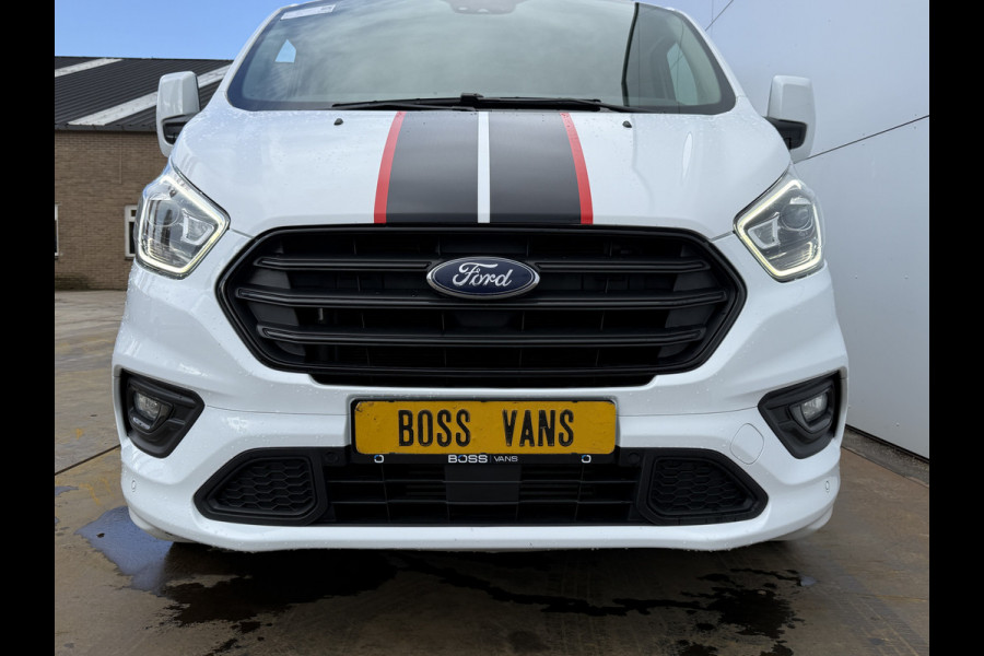 Ford Transit Custom Sport 290 2.0 TDI 185PK Automaat L1H1 Elektrisch Verstelbare Leren Stoelen Adaptieve Cruise Control Airco Trekhaak Stoelverwarming