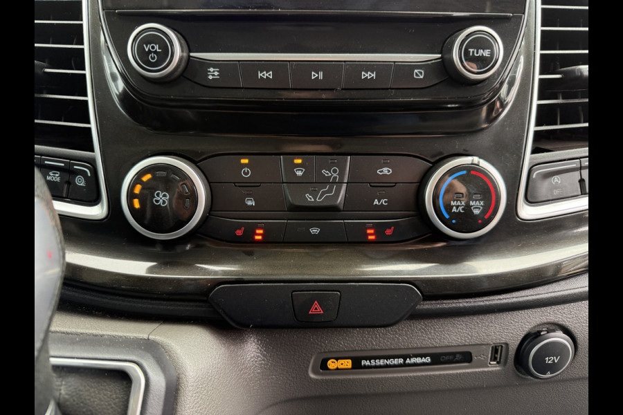 Ford Transit Custom Sport 290 2.0 TDI 185PK Automaat L1H1 Elektrisch Verstelbare Leren Stoelen Adaptieve Cruise Control Airco Trekhaak Stoelverwarming