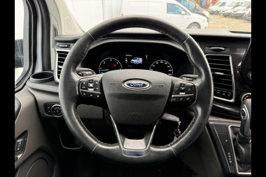 Ford Transit Custom Sport 290 2.0 TDI 185PK Automaat L1H1 Elektrisch Verstelbare Leren Stoelen Adaptieve Cruise Control Airco Trekhaak Stoelverwarming