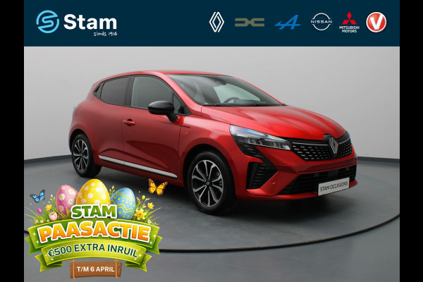Renault Clio 1.6 E-Tech Full Hybrid techno 145pk 360° Camera | Cruise | Navi | Parkeersens. v+a | Stoel-/stuurverw.