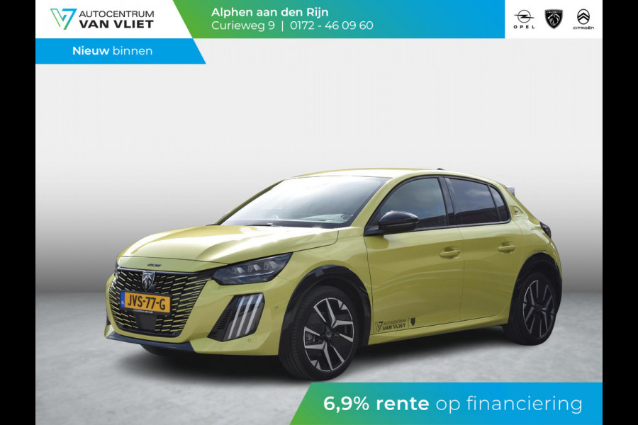 Peugeot 208 1.2 Hybrid 145 e-DCS6 GT 145 PK | ADAPTIVE CRUISE CONTROL | PARKEERSENSOREN MET CAMERA | CLIMATE CONTROL | DEMO