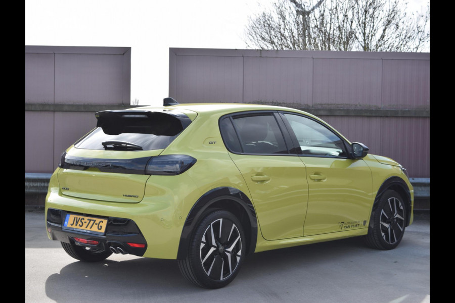 Peugeot 208 1.2 Hybrid 145 e-DCS6 GT 145 PK | ADAPTIVE CRUISE CONTROL | PARKEERSENSOREN MET CAMERA | CLIMATE CONTROL | DEMO