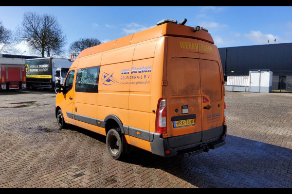 Renault Master 165.35 L3H3 RTWD - DUBBEL CABINE - DUBBELLUCHT - EURO 6 - VRK-76-N