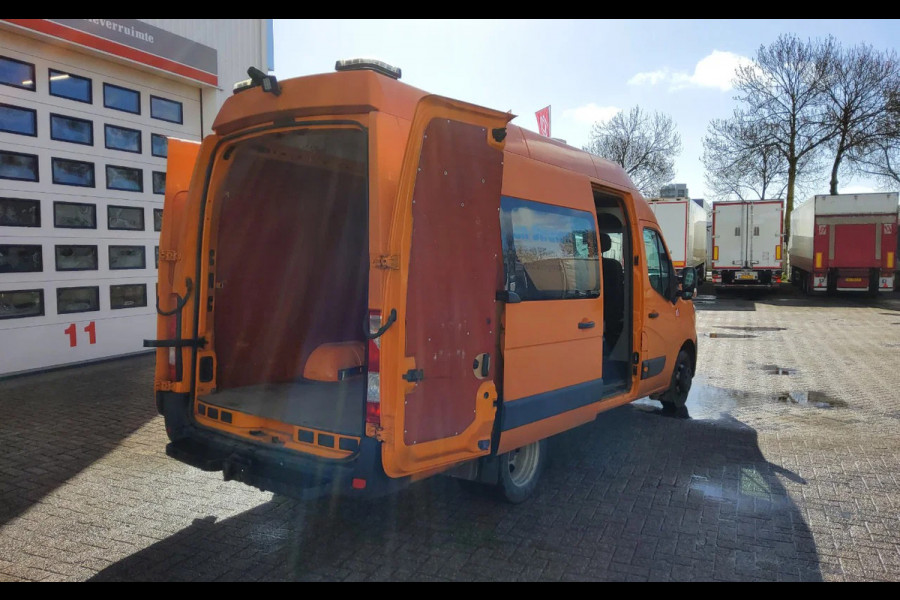 Renault Master 165.35 L3H3 RTWD - DUBBEL CABINE - DUBBELLUCHT - EURO 6 - VRK-76-N