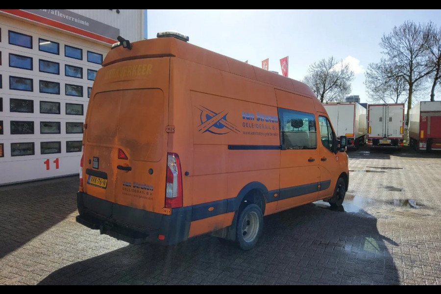 Renault Master 165.35 L3H3 RTWD - DUBBEL CABINE - DUBBELLUCHT - EURO 6 - VRK-76-N