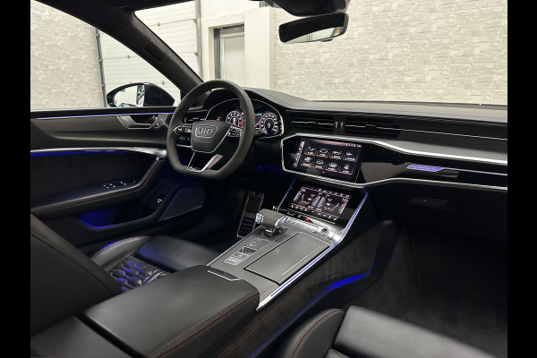 Audi RS7 Dynamic+ 300kmh | Keramisch | 22" ABT (9200,=) | B&O 3D High End | 4-Wielbesturing | Stoelvent. | Carbon Pack | Nachtzicht | Alc 91500,= ex btw | Lease / Maandbedrag 998,= pm. | 360 Camera | Laser-LED | ACC | Valcona | Klasse-5 | Head-up | Soft-Close | Isolatieglas | Dealer OH.